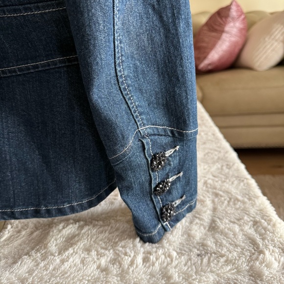 Dressbarn Denim Jacket - Picture 6 of 10
